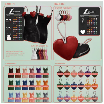 Second Life Marketplace - Lowen - Lovebad Bag [Teal] (Common)